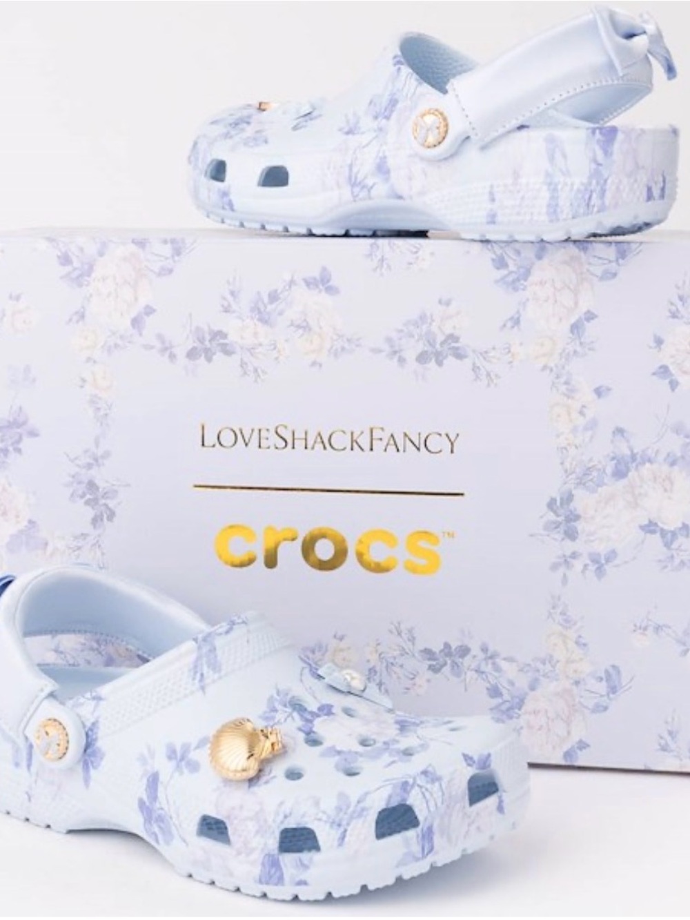 LoveShackFancy x Crocs Clog